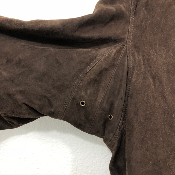 [Golden Bear] VTG Mens Suede Leather Bomber Jacket - Picture 3 of 8